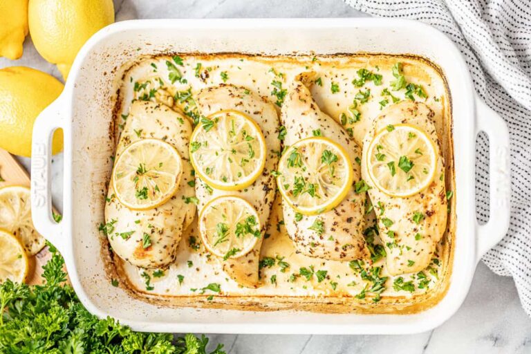 Easy Lemon Herb Baked Chicken Breast - Fit And Healthy Recipes