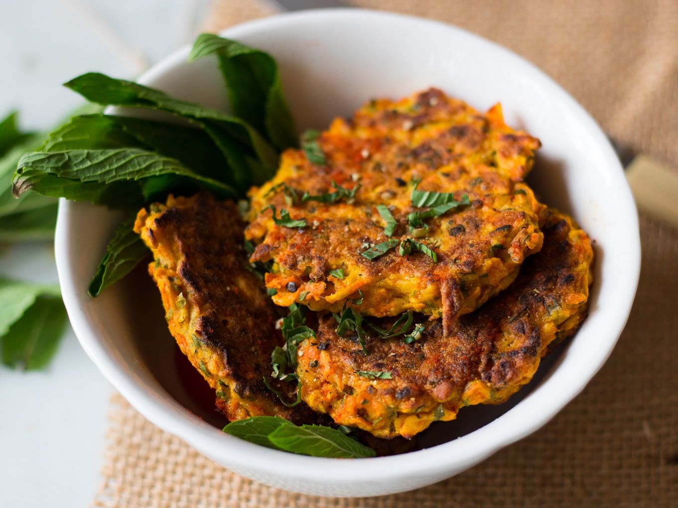 Carrot Fritters