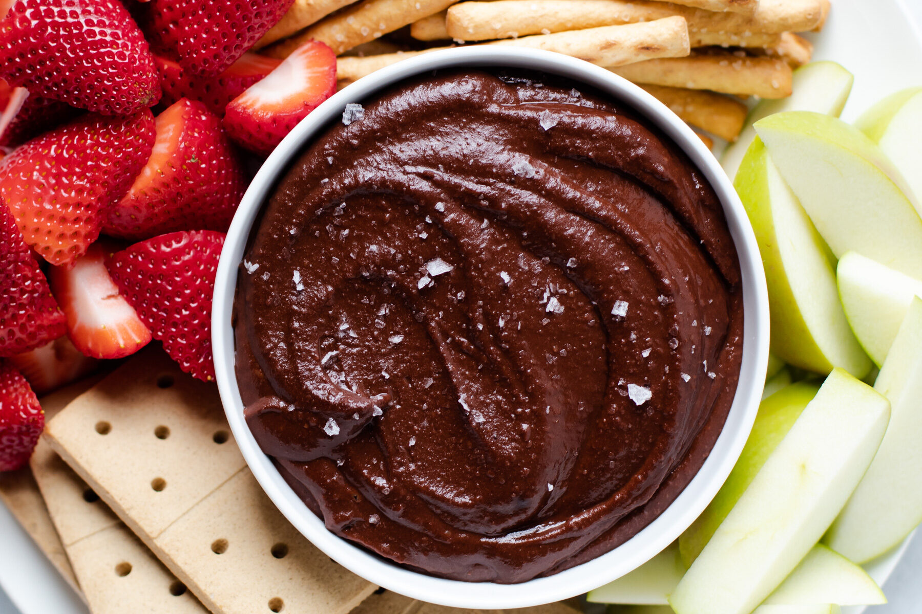 Healthy Chocolate Hummus Dip