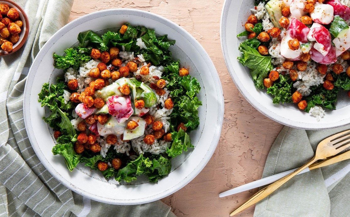 Kashmiri Chickpea Bowls