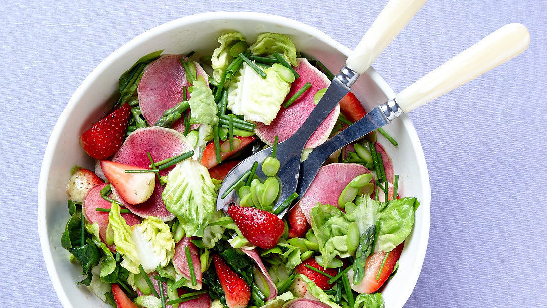 Spring Salad with Strawberries