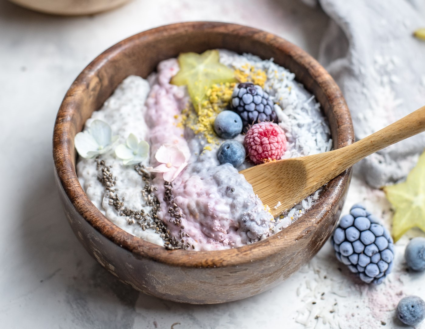 Coconut Chia Snack Bowls