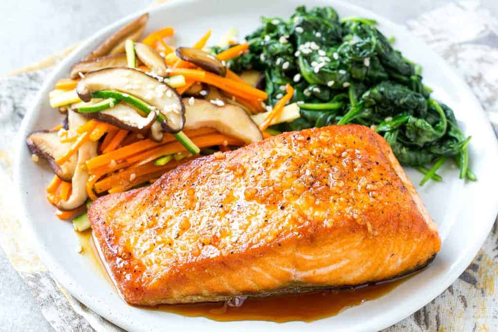 Honey Garlic Salmon