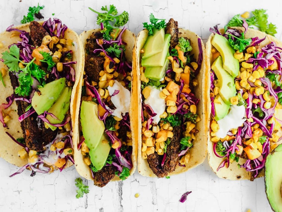 Vegan Crumbled Tofu Tacos