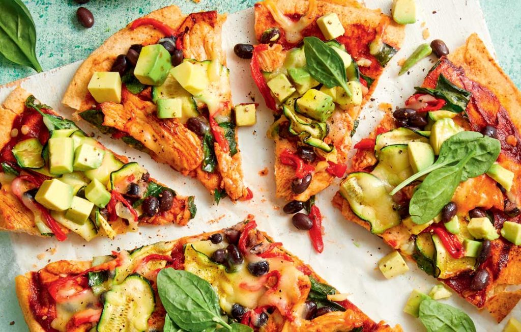 Healthy Chicken Pizza